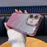 For iPhone 16 Diamond Water Ripple Gradient Glitter TPU Phone Case(Pink)