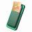 For iPhone 17 Retro Magsafe Card Bag PU Back Cover Phone Case(Green)