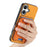 For iPhone 17 Retro Cross Leather Card Bag MagSafe Phone Case(Yellow)