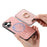 For iPhone 17 Retro Cross Leather Card Bag MagSafe Phone Case(Pink)