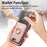 For iPhone 17 Retro Cross Leather Card Bag MagSafe Phone Case(Pink)