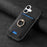 For iPhone 17 Retro Cross Leather Card Bag MagSafe Phone Case(Black)