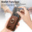 For iPhone Air Retro Cross Leather Card Bag MagSafe Phone Case(Brown)