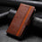 For iPhone 17 CaseNeo Splicing Dual Magnetic Buckle Leather Phone Case(Brown)