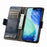 For iPhone Air CaseNeo Splicing Dual Magnetic Buckle Leather Phone Case(Blue)