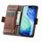 For iPhone Air CaseNeo Splicing Dual Magnetic Buckle Leather Phone Case(Brown)