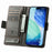 For iPhone Air CaseNeo Splicing Dual Magnetic Buckle Leather Phone Case(Gray)