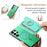 For Samsung Galaxy S24 Ultra 5G Retro Cross Leather Ring Horizontal Insert Card Bag MagSafe Phone Case(Green)