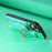 For Samsung Galaxy S24 Ultra 5G Retro Cross Leather Ring Horizontal Insert Card Bag MagSafe Phone Case(Green)