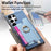 For Samsung Galaxy S24 Ultra 5G Retro Cross Leather Ring Horizontal Insert Card Bag MagSafe Phone Case(Blue)