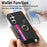 For Samsung Galaxy S24 5G Retro Cross Leather Ring Horizontal Insert Card Bag MagSafe Phone Case(Black)
