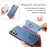For Samsung Galaxy S24 5G Retro Cross Leather Ring Horizontal Insert Card Bag MagSafe Phone Case(Blue)