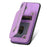 For Samsung Galaxy S24 FE 5G Retro MagSafe Zipper Wallet Card Bag Back Phone Case(Purple)
