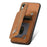 For Samsung Galaxy S24 FE 5G Retro MagSafe Zipper Wallet Card Bag Back Phone Case(Brown)