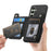 For Samsung Galaxy S24 FE 5G Retro MagSafe Zipper Wallet Card Bag Back Phone Case(Black)