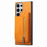 For Samsung Galaxy S24 Ultra 5G Retro MagSafe Zipper Wallet Card Bag Back Phone Case(Yellow)