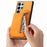 For Samsung Galaxy S24 Ultra 5G Retro MagSafe Zipper Wallet Card Bag Back Phone Case(Yellow)