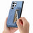 For Samsung Galaxy S24 Ultra 5G Retro MagSafe Zipper Wallet Card Bag Back Phone Case(Blue)