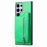 For Samsung Galaxy S24 Ultra 5G Retro MagSafe Zipper Wallet Card Bag Back Phone Case(Green)