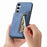For Samsung Galaxy S24 5G Retro MagSafe Zipper Wallet Card Bag Back Phone Case(Blue)