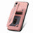 For Samsung Galaxy S24 5G Retro MagSafe Zipper Wallet Card Bag Back Phone Case(Pink)
