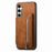 For Samsung Galaxy S24 5G Retro MagSafe Zipper Wallet Card Bag Back Phone Case(Brown)