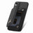 For Samsung Galaxy S24 5G Retro MagSafe Zipper Wallet Card Bag Back Phone Case(Black)