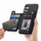 For Samsung Galaxy S24 5G Retro MagSafe Zipper Wallet Card Bag Back Phone Case(Black)