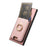 For Samsung Galaxy S24 Ultra 5G Retro Cross Leather Ring Vertical Insert Card Bag MagSafe Phone Case(Pink)