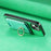 For Samsung Galaxy S24 Ultra 5G Retro Cross Leather Ring Vertical Insert Card Bag MagSafe Phone Case(Green)