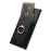 For Samsung Galaxy S24 Ultra 5G Retro Cross Leather Ring Vertical Insert Card Bag MagSafe Phone Case(Black)
