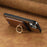 For Samsung Galaxy S24+ 5G Retro Cross Leather Ring Vertical Insert Card Bag MagSafe Phone Case(Brown)