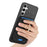 For Samsung Galaxy S24+ 5G Retro Cross Leather Ring Vertical Insert Card Bag MagSafe Phone Case(Black)