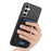 For Samsung Galaxy S24 5G Retro Cross Leather Ring Vertical Insert Card Bag MagSafe Phone Case(Black)