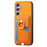 For Samsung Galaxy S24 FE 5G Retro Cross Leather Ring Side Insert Card Bag MagSafe Phone Case(Yellow)