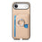 For iPhone Air Carbon Fiber Ring Side Insert Card Bag MagSafe Phone Case(Khaki)