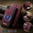 For iPhone 16e CaseMe C49 MagSafe RFID Blocking Detachable Wallet Leather Phone Case(Red)
