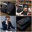 For iPhone 16e CaseMe C49 MagSafe RFID Blocking Detachable Wallet Leather Phone Case(Black)
