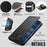 For iPhone 16e CaseMe C49 MagSafe RFID Blocking Detachable Wallet Leather Phone Case(Black)
