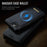 For iPhone 16e CaseMe C49 MagSafe RFID Blocking Detachable Wallet Leather Phone Case(Black)