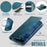 For iPhone 16e CaseMe C49 MagSafe RFID Blocking Detachable Wallet Leather Phone Case(Green)