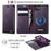 For iPhone 16e CaseMe C49 MagSafe RFID Blocking Detachable Wallet Leather Phone Case(Purple)