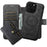 For iPhone 14 Pro Max Suteni Q05S1 3-in-1 Detachable Wallet MagSafe Leather Phone Case(Black)