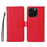 For iPhone 16 Pro ENKAY RFID Blocking Wallet Kickstand Litchi Texture Leather Phone Case(Red)