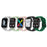 HD6 1.69 inch Multifunctional Heart Rate Monitoring Smart Watch