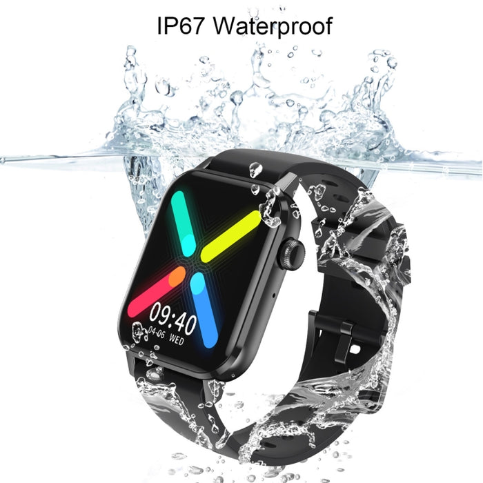HD6 1.69 inch Multifunctional Heart Rate Monitoring Smart Watch