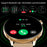 HD1 1.3 Inch AMOLED Screen Smart Watch with NFC Function, Gold Steel+Silicone Strap, Silver Steell+Silicone Strap, Black Steell+Silicone Strap