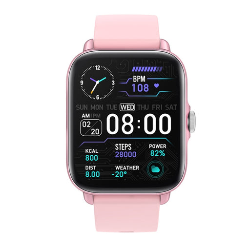 LOANIY Y22 Heart Rate Monitoring Smart Bluetooth Watch, Pink, Black, Gold, Silver Gray