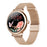 LOANIY CF80 1.08 Inch Heart Rate Monitoring Smart Bluetooth Watch, Gold Steel, Black Steel, Silver Steel