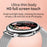 LOANIY CF80 1.08 Inch Heart Rate Monitoring Smart Bluetooth Watch, Gold Steel, Black Steel, Silver Steel